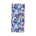 thumbnail image 4 of Película adhesiva para ventana con diseño de flores, para decoración del hogar, revestimiento de ventanas, calcomanía adhesiva estática para vidrio de Azul Púrpura, 4 of 8