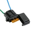 thumbnail image 3 of 2 Set DC 32V Waterproof Auto Car In Line Blade Style Fuse Holder w 5A Fuse, 3 of 5