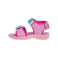 thumbnail image 2 of Rugged Bear Girls Double Hook & Loop Sport Sandals (Toddler Sizes), 2 of 5
