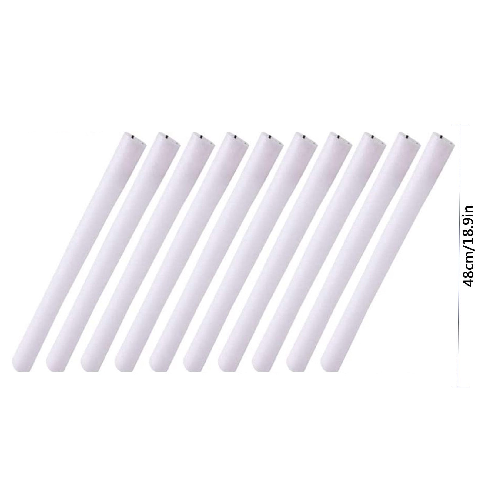 10-Pack High-Quality White Candle Wicks for DIY Candle Making, Pre-Waxed and Tabbed, Perfect for Soy, Beeswax, Paraffin