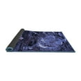 thumbnail image 2 of Ahgly Company Indoor Square Abstract Blue Modern Area Rugs, 8' Square, 2 of 4
