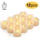 thumbnail image 1 of Flameless candles, real sparkling wax Electric candles with CR2032 batteries, warm white WD.WDQZL Hogar, 1 of 1