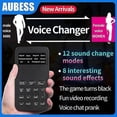 thumbnail image 2 of Mini Adjustable Voice Changer 12 Sound Change Modes Mic Tool Sound Sound Mixer New Clear Multifunctional, 2 of 4