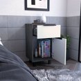 thumbnail image 2 of Smokey Oak & White Nightstand / Bedroom Addition / Modern and Stylish, 2 of 3