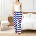 thumbnail image 4 of Fotbe Nautical Anchors Pantalones de Pijama para Mujer, Pantalones de Dormir, Pantalones Pj con Cordón y Bolsillos-X-Large, 4 of 6