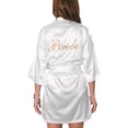 thumbnail image 3 of Bata de novia para el hogar, blanca, suave, elegante, exquisita, para la noche, para la fiesta de bodas de la novia, blanca, L, 3 of 15