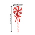 thumbnail image 2 of putnchl Colorful Christmas Lollipop Decorations, Creative Holiday Sticks, Candie, Christmas Tree Decorations, Props, 2 of 4
