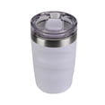 thumbnail image 2 of Ozark Trail 12oz Ceramic Lined Purple Stainless Steel Insulated Travel Tumbler with Slider Lid, 2 of 8