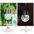 thumbnail image 3 of Lámpara Solar Colgante Bola De Cristal Araña Solar Con Energía Solar Bola De Jardín Linterna Bola Solar Led Decorativa Al Aire Libre Luz Colgante Para Jardín Camino Decoración Patio 5 Piezas Monstrate HA027408-01, 3 of 6