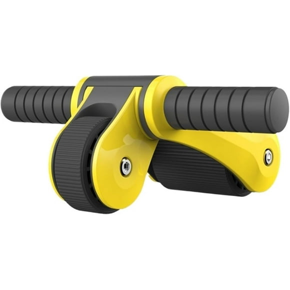 Ab Roller Ab Machine 2 Wheel Roller Wheel Exercise Equipment,Exercise Equipment As Abdominal Muscle Toner Removable And Foldable Ab Roller Wheel
