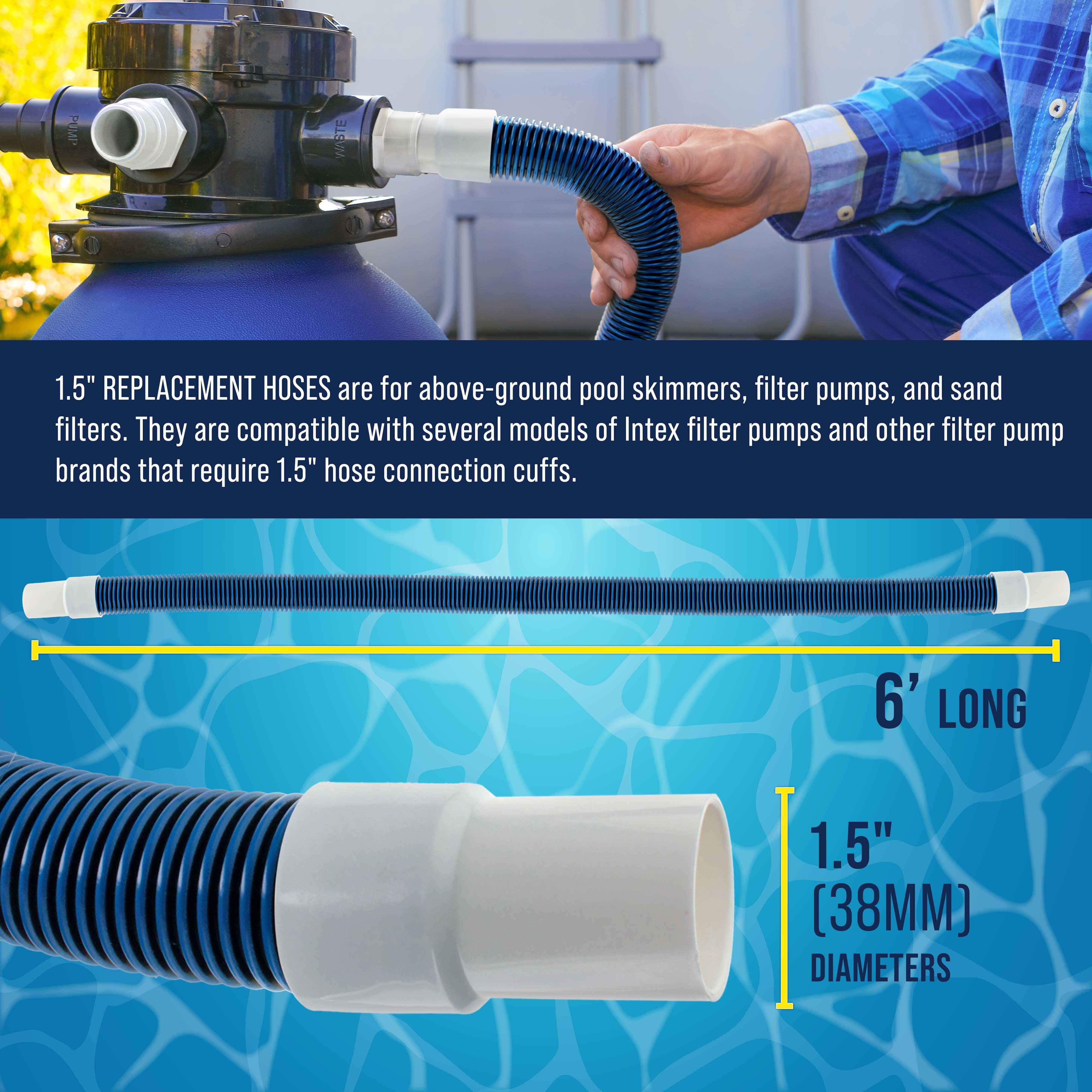 U.S. Pool Supply Pool Hose Replacement Kit - Thumbnail 5