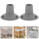 thumbnail image 2 of Pies de repuesto antideslizantes para sillas de ducha, cubierta de goma para patas de silla de ducha, cubierta de repuesto de pies de goma, 4 Uds., 2 of 4