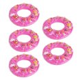thumbnail image 3 of Baby Swimming Float Ring, Portable Cartoon Patterns Kids Swimming Ring For Swimming Pool For 12-16 Years Old Kids For Beach ANGGREK Ocean Broad Surfboard Fins, 3 of 8