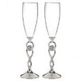 thumbnail image 3 of Hortense B. Hewitt Wedding Accessories Love Knot Champagne Toasting Flutes, Set of 2, 3 of 4