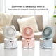thumbnail image 2 of Bearachild Humidificador de niebla fría 3 en 1 con ventilador Función de luz nocturna Humidificadores pequeños Humidificadores de escritorio de Electrodomésticos Numero 3 Bearachild HA026682-03, 2 of 6