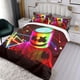 thumbnail image 3 of DJ Marshmello Conjunto de sábanas temático, trío de piezas, cómodo y amigable con la piel, diseño único, regalo de decoración para el hogar para familiares, amigos y fans,173cm *218cm, 3 of 6