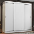 thumbnail image 2 of Ropero Closet Madesa Reno 3 Puertas Corredizas Blanco 2, 2 of 5