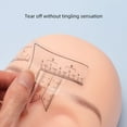 thumbnail image 2 of Eyebrow Ruler, Eyebrow Stencil Microblading Ruler, Disposable Eyebrow Template Eyebrow Ruler Sticker, Eyebrow Shape Kit for Microblading Supplies, 3 Minutes Makeup Tools For Eyebrow, 2 of 8