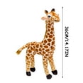 thumbnail image 3 of Simulation Giraffe Toy, Children Sleeping Doll, Soft Plush Giraffe Stuffed Animal for Babies, Safe Embroidered Eyes, Chew Resistant, Washable, 36cm Size, Cuddly and Huggable, Adorable Baby Gift, 3 of 8
