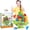 Stacking Dinosaur 48PCS, variant on Crab Balance Tower Stacking Game for Kids Ages 3-8, 64PCS Colorful Translucent Building Blocks, Family Balance Board Game, Fine Motor Skill & Creative Learning Toy for Boys Girls