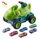 thumbnail image 1 of Dinosaur Rail Car Toy Fgerh46769gre (vehículo Misil Catapulta Transformador) Verde, 1 of 9