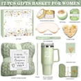 thumbnail image 2 of Cesta de regalo Oufrenn Vanilla Relaxing Spa con manta y vaso, 2 of 8
