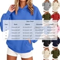 thumbnail image 4 of SYwaren Oversized Sweatshirt for Women Pullover Hoodie Casual Long Sleeve Tops, 4 of 7