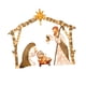 thumbnail image 5 of Conjunto de figuras de belén navideño con luz, regalo de Navidad para mesa Estilo A, 5 of 9
