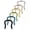 Mixcolor, variant on Stainless Steel U-Shaped Septum Ring Fashion Nose Clip Cuff Piercing Nose Ring-Blue