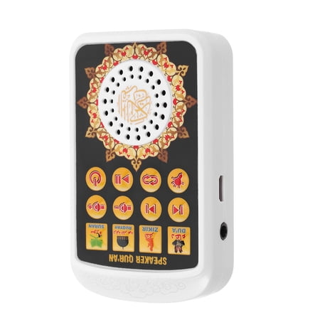 RENACLIPY Portable Quran Speaker with Assorted Colors Digital Audio Player for Home Prayer and Islamic Recitations