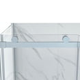 thumbnail image 4 of Dreamwerks Bristol 48 in. W x 32 in. D x 79.2 in. H, 5/16 Rectangular Shower Kit in Brushed Nickel with Door, Base and Walls, 4 of 9