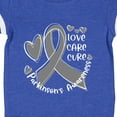 thumbnail image 4 of Inktastic Love, Care, Cure Parkinson's Awareness with Gray Ribbon Boys or Girls Baby Bodysuit, 4 of 5