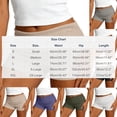 thumbnail image 2 of YSUEJPF Womens Ribbed Low Rise Shorts Going Out Booty Mini Shorts Hot Pants Loungewear, 2 of 5