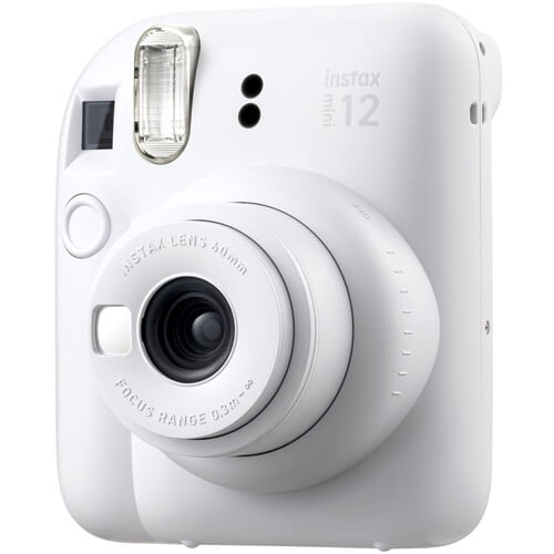 cámara instantánea fujifilm instax mini 12 blanco