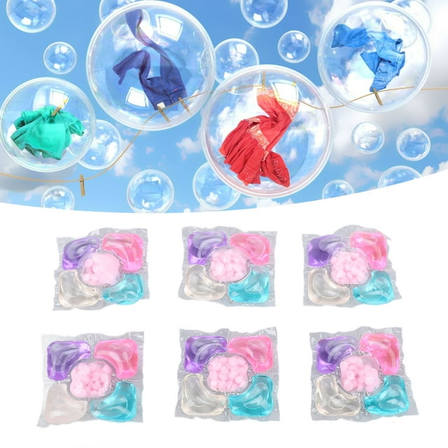 Laundry Detergent Pods, Gentle 20pcs 5 in 1 Laundry Pods 5 in 1 for Wash Machine