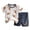 1-Light Blue3175, variant on Tiijoy Infant Boy's Outfits Short Sleeve Crewneck T Shirt Shorts Casual Sports Clothes Sets