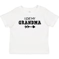 thumbnail image 3 of Inktastic I Love My Grandma with Arrow Boys or Girls Baby T-Shirt, 3 of 5