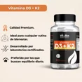 thumbnail image 2 of Vitamina D3 y K2 Vit & Skn Nutrition Company 60 Cápsulas, 2 of 3