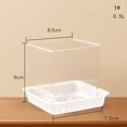 thumbnail image 4 of Pots de Pépinière Transparents avec Drainage : Parfaits pour Prospérer Intérieur & Extérieur avec Plateau, 4 of 9