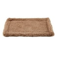 thumbnail image 2 of Estera de cama de erizo, conejillo de indias, cojín de felpa Rectangular, casa para mascotas hámster, nido, marrón claro, 2 of 5