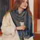 thumbnail image 5 of Bufandas para mujer Bufanda de invierno Bufanda clásica a cuadros Bufanda cálida Bufanda de invierno con tacto de cachemira Bufandas suaves de gran tamaño Chal grande de punto, 5 of 5