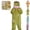 Green, variant on Mfakffe Silly Big Mouth Monster Onesie Plush Warmth Hooded One Piece Pajamas, Cozy Home Loungewear (No Shoes No Comb Included)