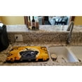 thumbnail image 2 of Halloween Black Pug Dish Drying Mat, 2 of 7