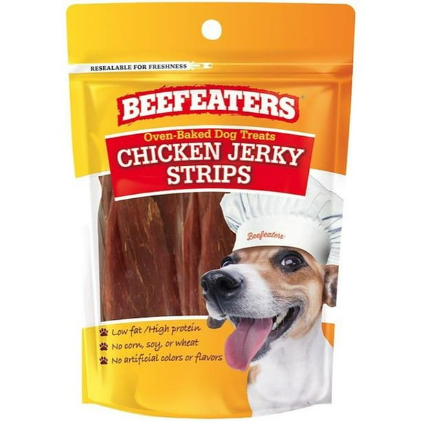 Beefeaters BFE02340 24 oz Oven Baked Chicken Jerky Strips Dog Treats