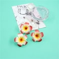 thumbnail image 2 of Nvzi 10 piezas de 9 cm de flores artificiales de espuma hawaiana Plumeria Frangipani para decoración de fiestas de bodas - (Color: amarillo), 2 of 5