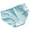 Blue, variant on harmtty Women Underpants Lace Solid Color Breathable Mid Waist Soft Anti-septic Cotton Elastic Candy Color Lady Panties Inner Wear Clothes,Black