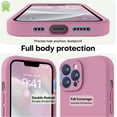 thumbnail image 3 of Silicona Premium, Protección de Cámara, a Prueba de Golpes. Lavanda Púrpura. para iPhone 13 Pro Max 6.7", 3 of 7