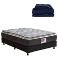 thumbnail image 1 of Colchón Queen Size + Box Black + Sábanas Softy Spring Air Dicasa Omega, 1 of 8