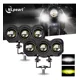 thumbnail image 2 of Par Faros Auxiliares Lupa Led Focos Luz 240w Para Coche Moto, 2 of 8