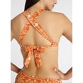 thumbnail image 4 of Time and Tru Women's and Women's Plus Cross Back Triangle Bikini Top, Sizes XS-3X, 4 of 5